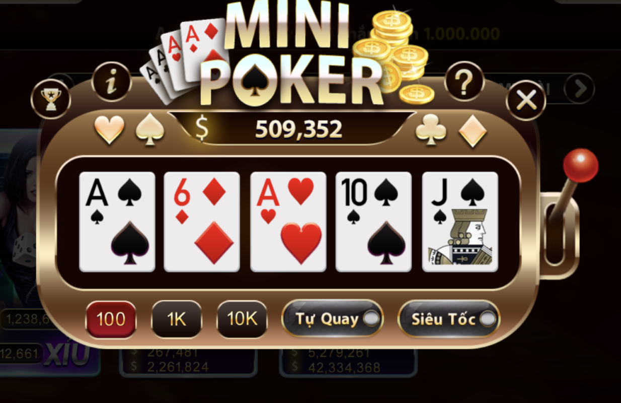 Cách sở hữu tài khoản để tham gia mini Poker