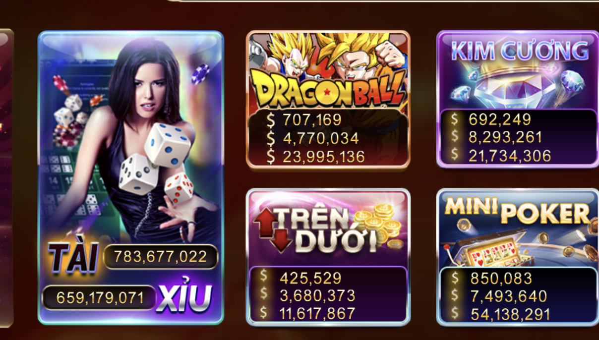 Giới thiệu mini game Trên dưới tại link tai Gemwin